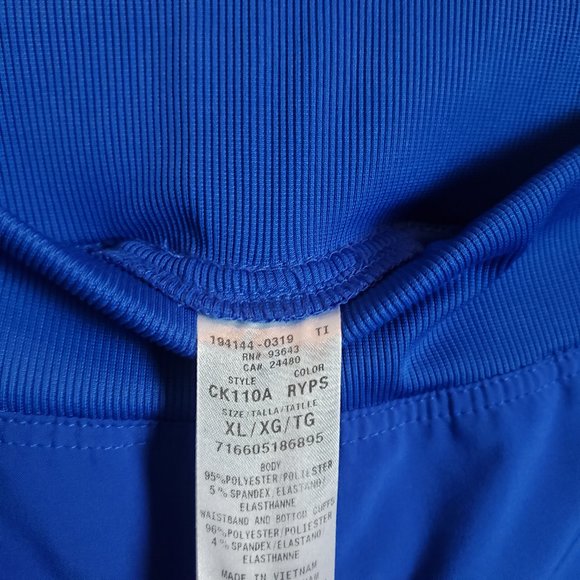 Cherokee Infinity Royal Blue Elastic Waist Jogger Scrub Pants XL - Picture 6 of 9